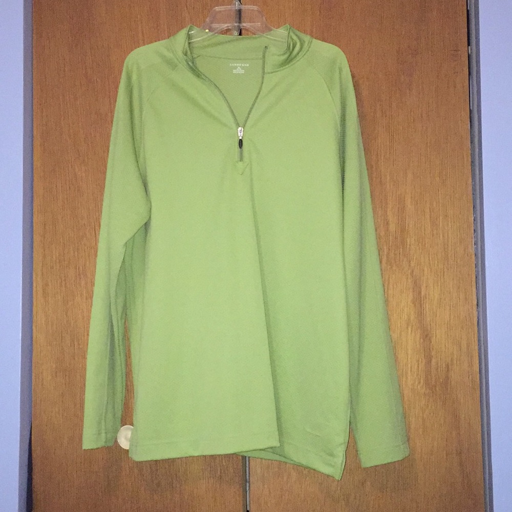 Lands End athletic zip up
